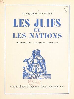 cover image of Les juifs et les nations